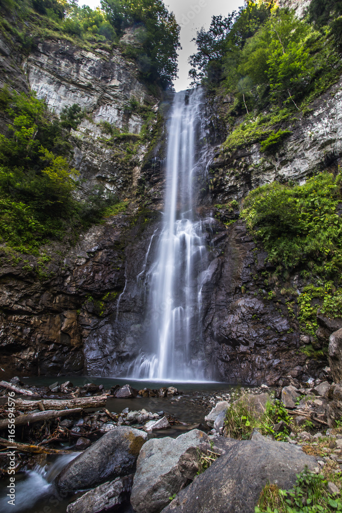 Maral Waterfall. Borcka, Macahel,Artvin,Turkey