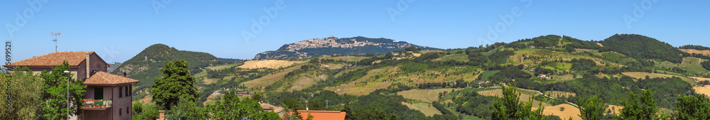 San Leo - View of the San Marino