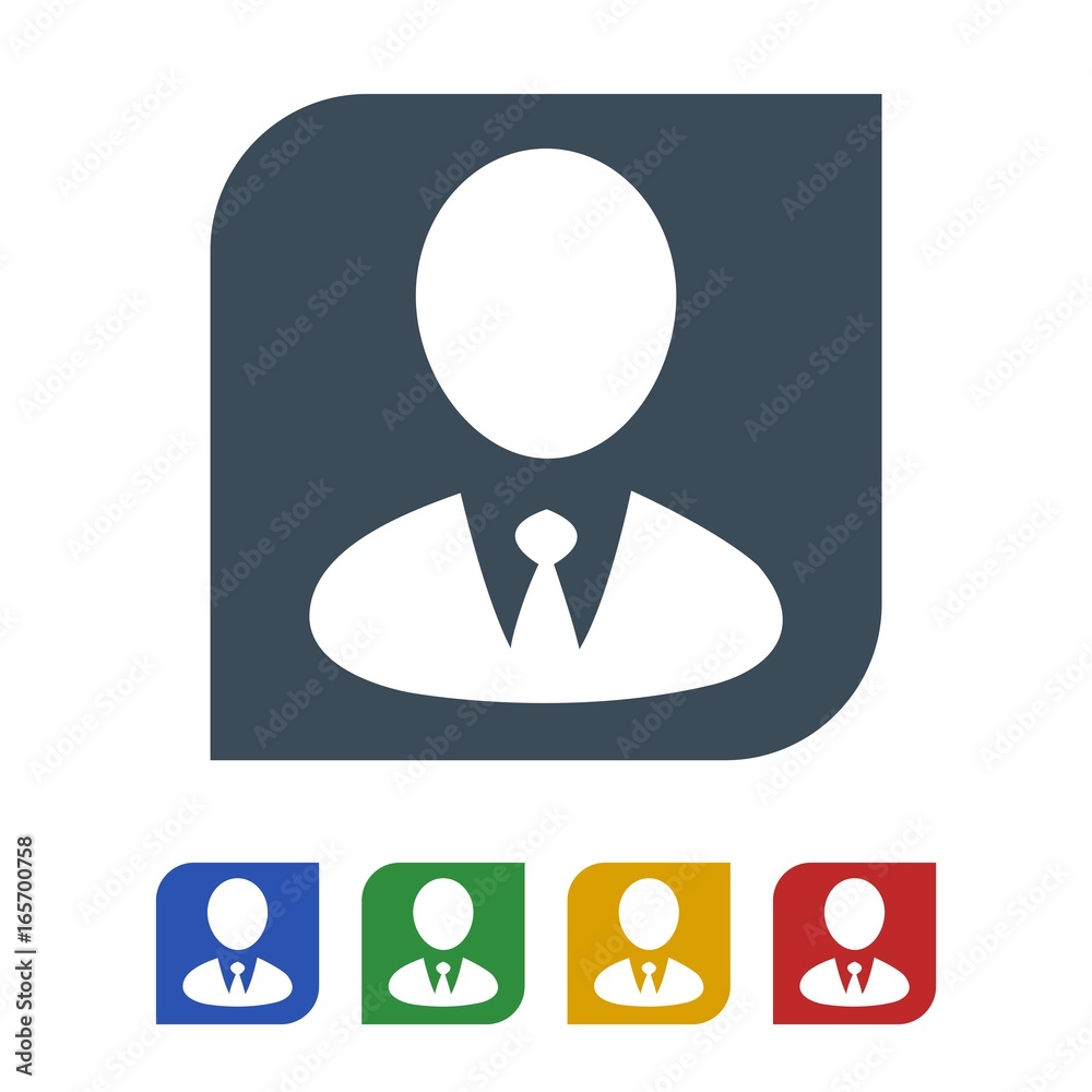 Business men icon isolated on white background Business men icon isolated on white background