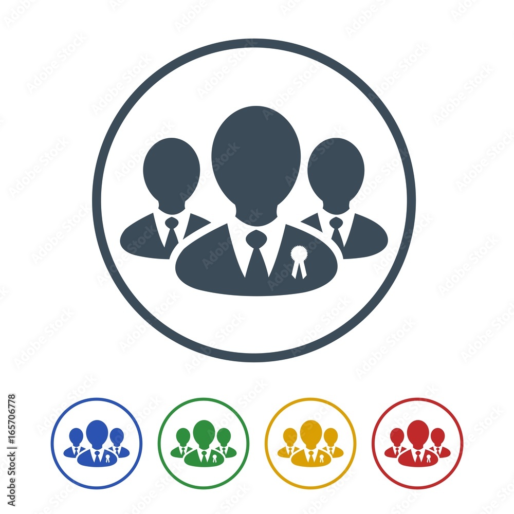Group of people icon isolated on white background Group of people icon isolated on white background