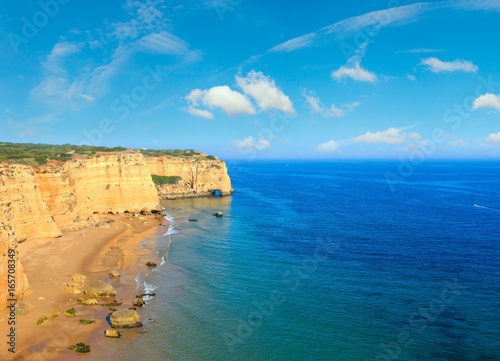 Praia da Afurada (Algarve, Portugal). photo