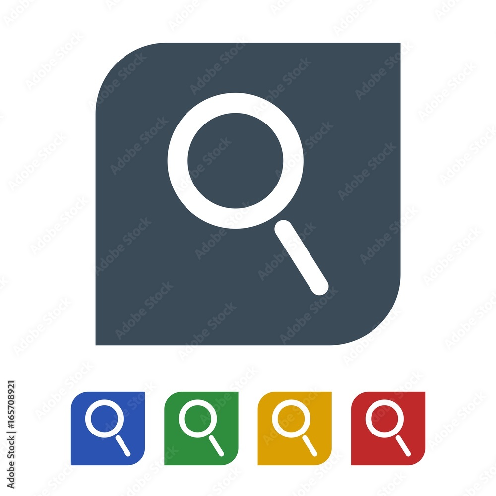 Search icon isolated on white background Search icon isolated on white background