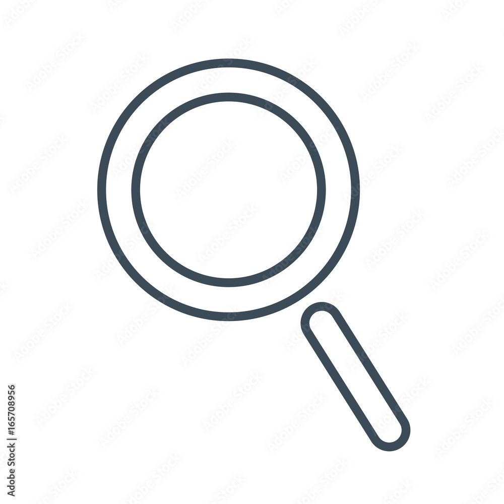 Search icon isolated on white background Search icon isolated on white background