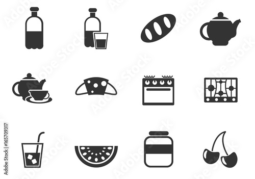 kitchen icon set