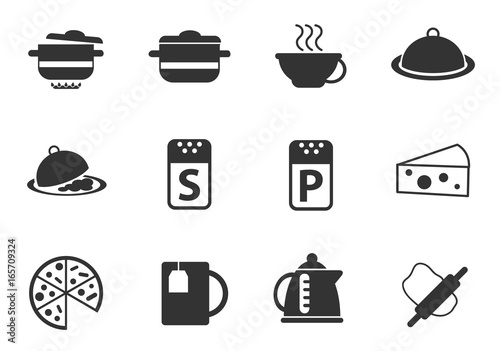 kitchen icon set