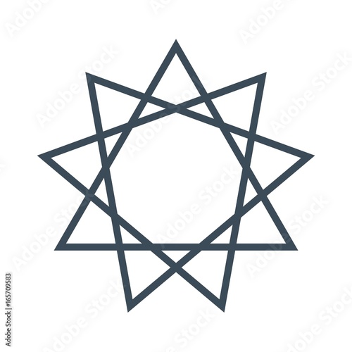 Sun icon isolated on white background
