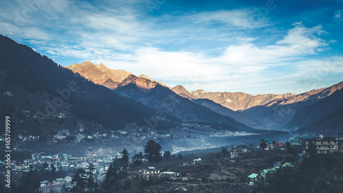 Mountain range in Himachal Pradesh India
