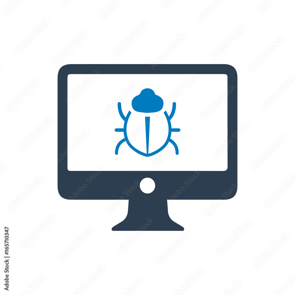 Computer Virus Icon Computer Virus Icon