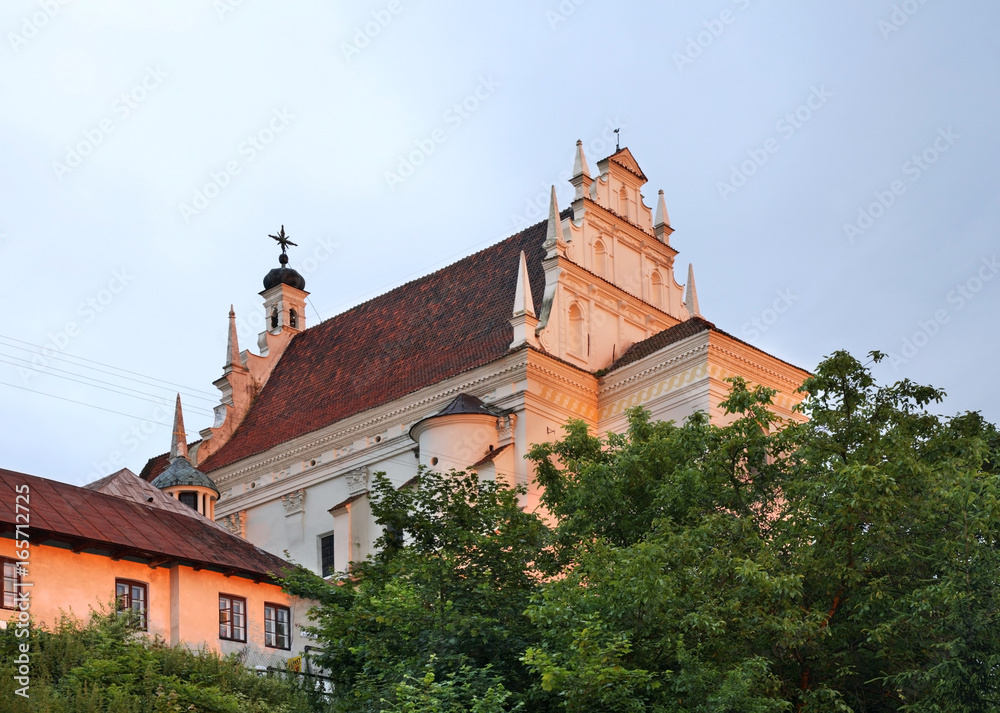 Church of St. John Baptist in Kazimierz Dolny. Poland Church of St. John Baptist in Kazimierz Dolny. Poland