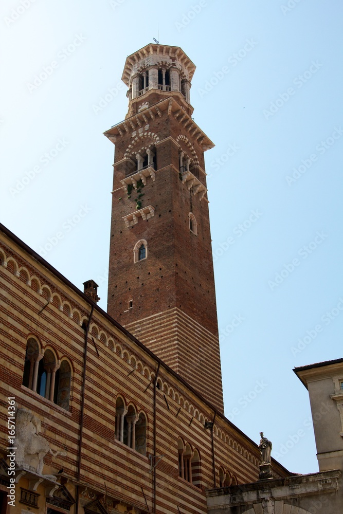 Turm in Verona Italien