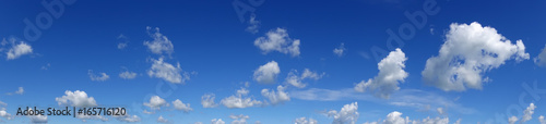 Fototapeta Naklejka Na Ścianę i Meble -  Heaven, beautiful blue sky panorama