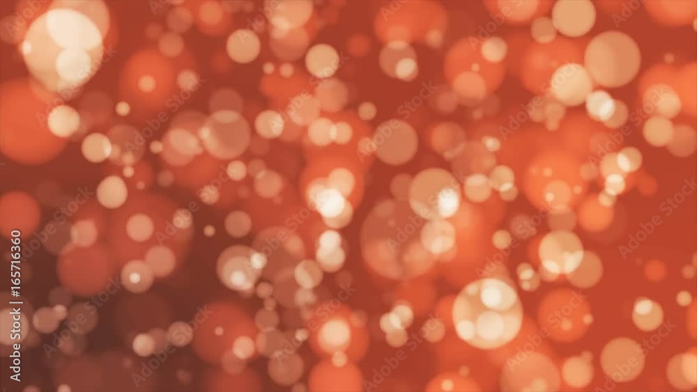 Broadcast Light Bokeh, Orange, Events, Loopable, 4K