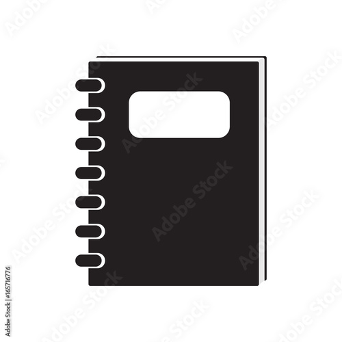 book icon isolated vector