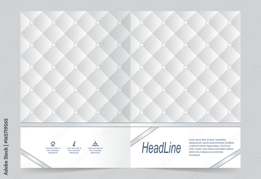 Obraz premium Gray Cover template background