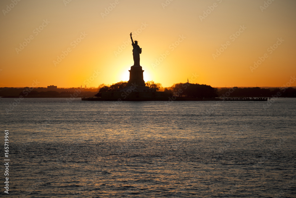 The statue of Liberty