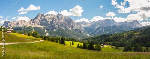 Meadows at high altitudes forming gentle hills. Dolomites, Alta Badia, Sud Tirol, Italy © Matteo Ceruti