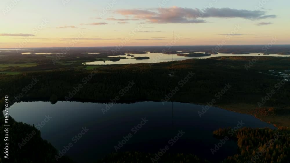 Hollola TV Mast is a mast in Hollola, Finland built in 1967. It has a height of 327 metres (1073 feet). It is also the tallest structure in Finland, so far. Color corrected 5 Hollola TV Mast is a mast in Hollola, Finland built in 1967. It has a height of 327 metres (1073 feet). It is also the tallest structure in Finland, so far. Color corrected 5