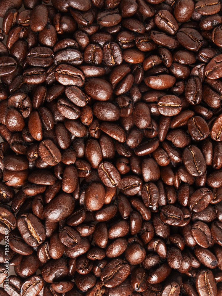 Fototapeta premium Coffee beans background
