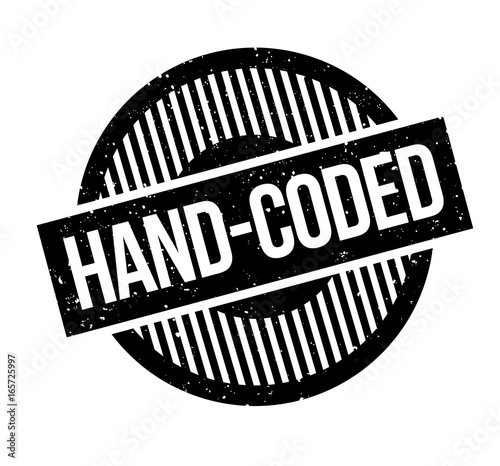 Hand-Coded rubber stamp. Grunge design with dust scratches. Effects can be easily removed for a clean, crisp look. Color is easily changed.