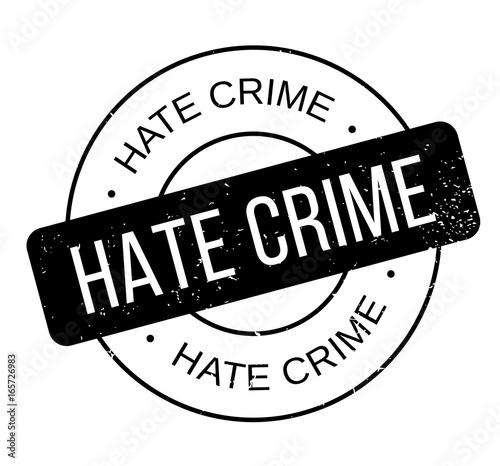 Hate Crime rubber stamp. Grunge design with dust scratches. Effects can be easily removed for a clean, crisp look. Color is easily changed.