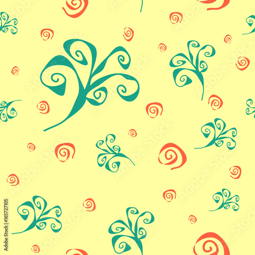 Spiral Swirl Abstract Pattern