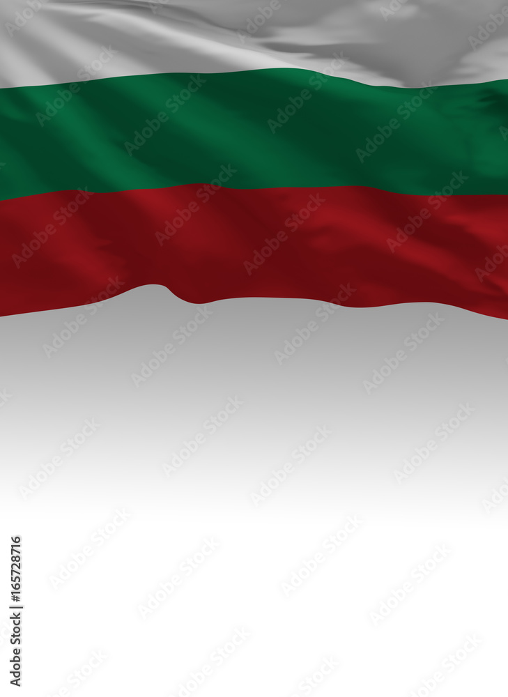 Bulgaria, Bulgarian Flag (3D Render)