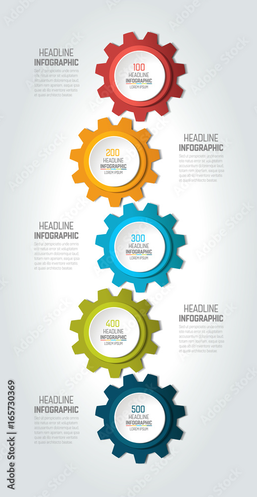 Five elements chart, scheme, diagram, banner. 5 Infographic template. Five elements chart, scheme, diagram, banner. 5 Infographic template.
