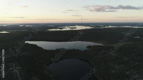 Hollola TV Mast is a mast in Hollola, Finland built in 1967. It has a height of 327 metres (1073 feet). It is also the tallest structure in Finland, so far. Raw 2