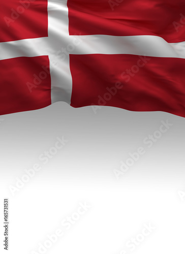 Free Download Denmark, Danish Flag (3D Render) - GFXLoad