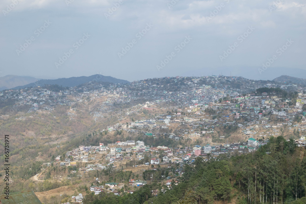 Nagaland landscape, Kohima, India