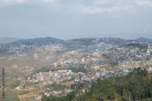 Nagaland landscape, Kohima, India
