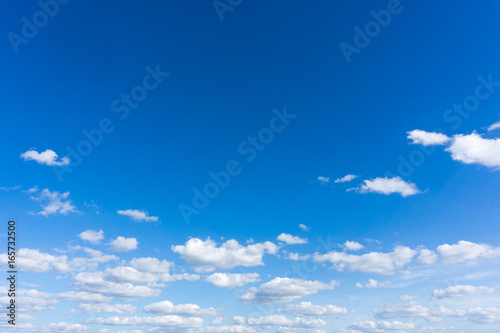 Bright sky and fresh air for background