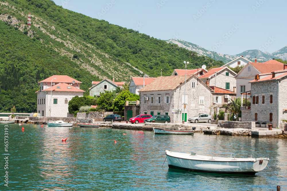 Herceg Novi is a coastal town in Montenegro located at the entrance to the Bay of Kotor