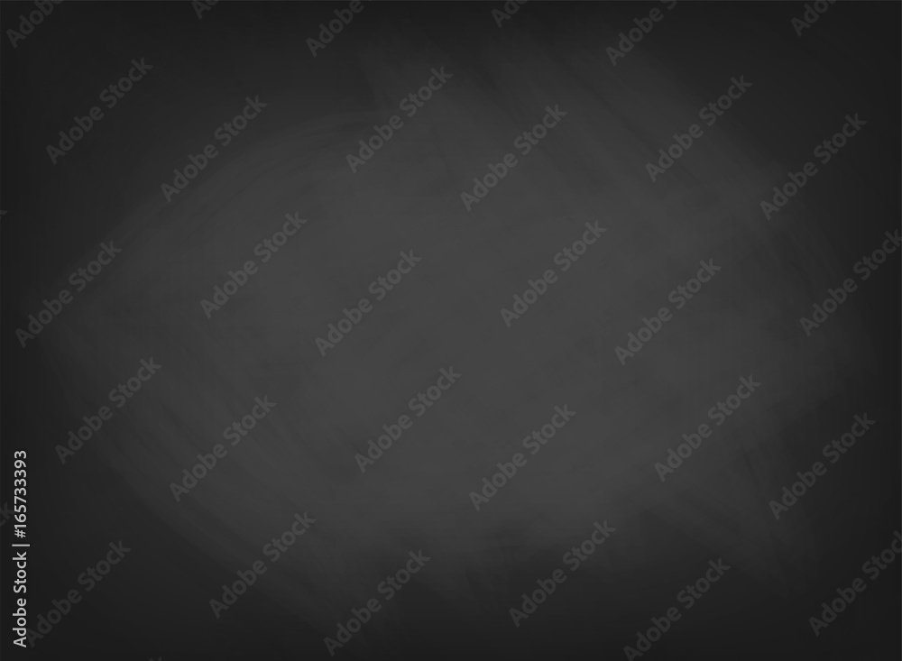 Black chalkboard texture. School board background with traces of chalk. Cafe, bakery, restaurant menu template
