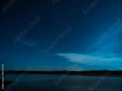 starry night at the pond © abnohr