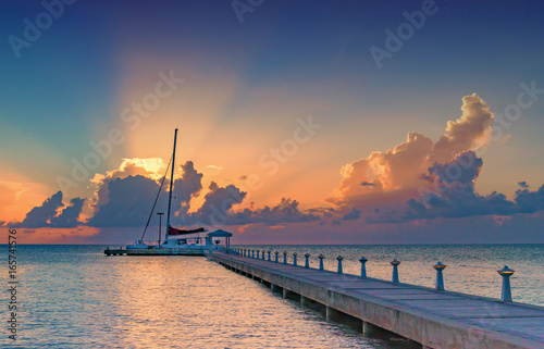 Catamaran sunset 2