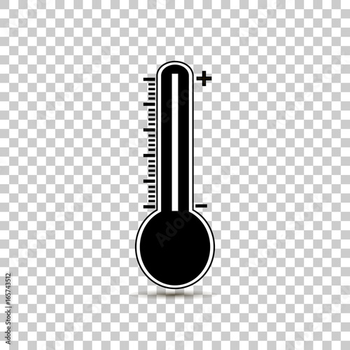 Thermometer vector image
