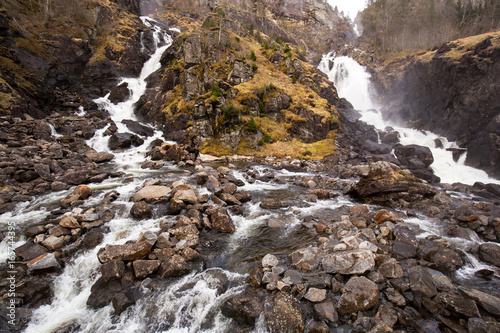 Latefoss  Latefossen  waterfall