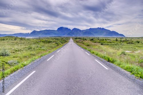 Une route en Norvège   © MARC MEINAU