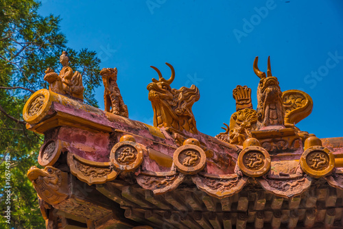 Drachenwächter Detail, Verbotene Stadt, Peking