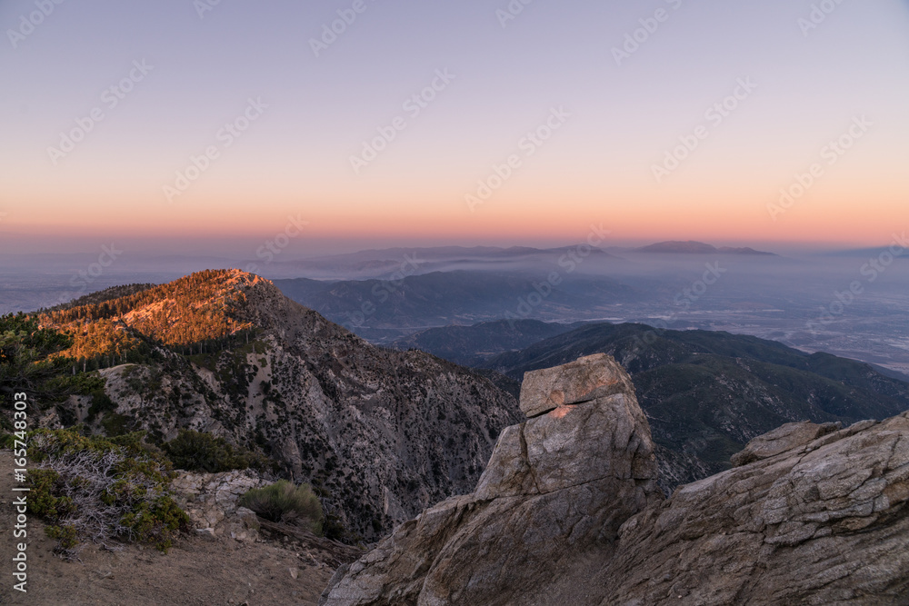 Sunset Cucamonga Peak 4