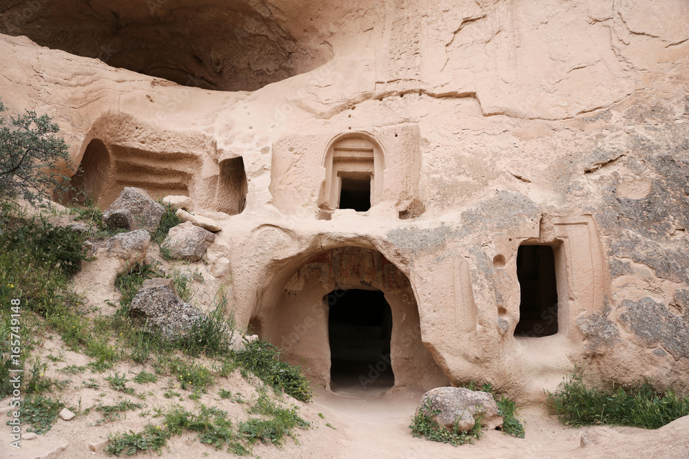 Cave Church in Zelve Valley, Cappadocia