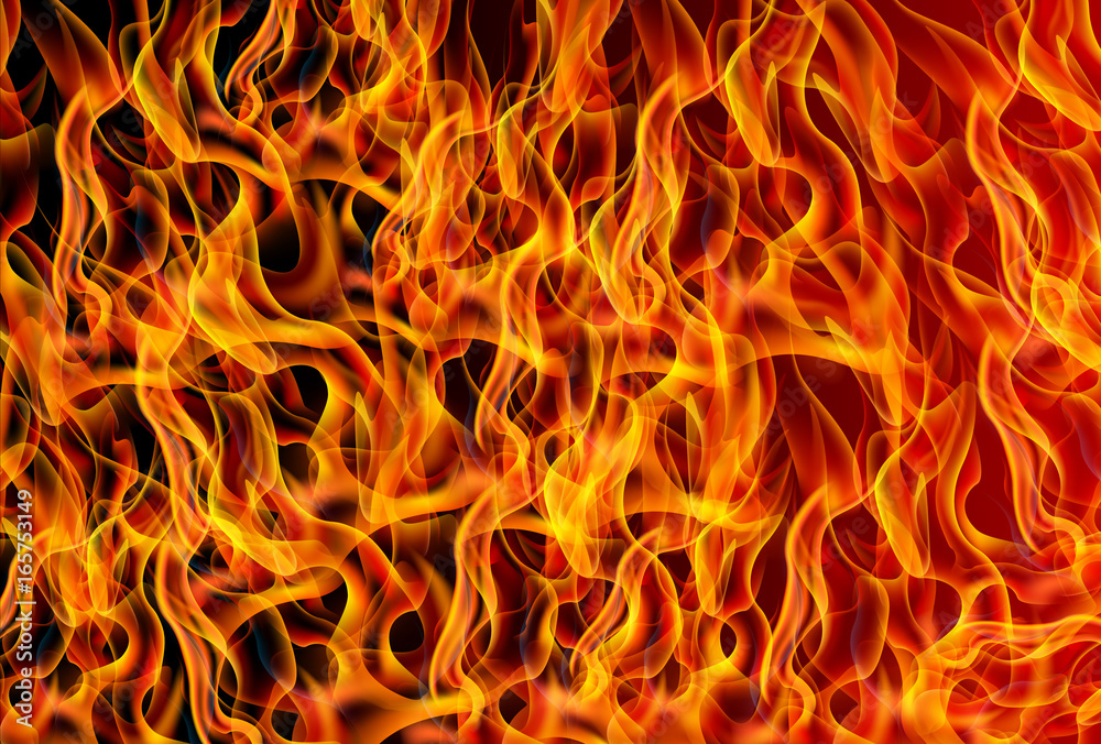 火 炎 年賀状 背景 Stock Vector Adobe Stock