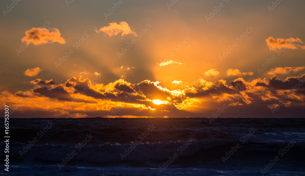 Obraz premium crepuscular rays