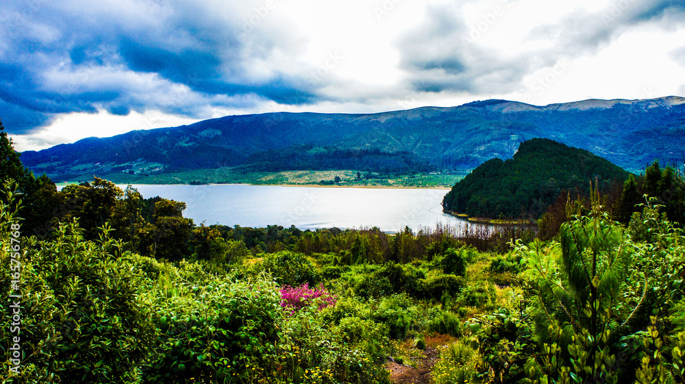 Fototapeta premium Embalse del Neusa