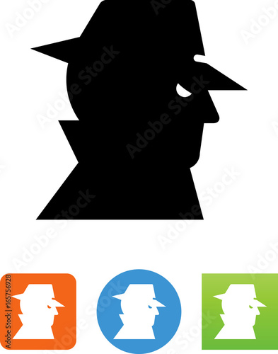Hacker Profile Icon - Illustration