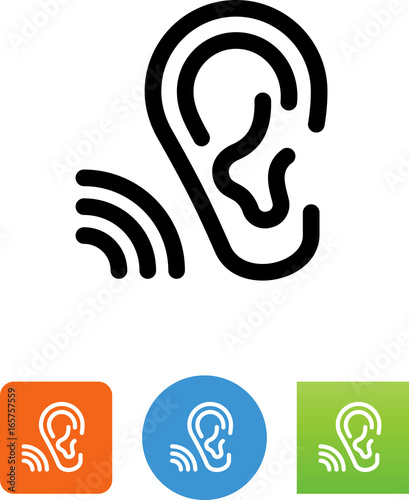Hearing Icon - Illustration