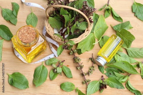 herb basil essential oil