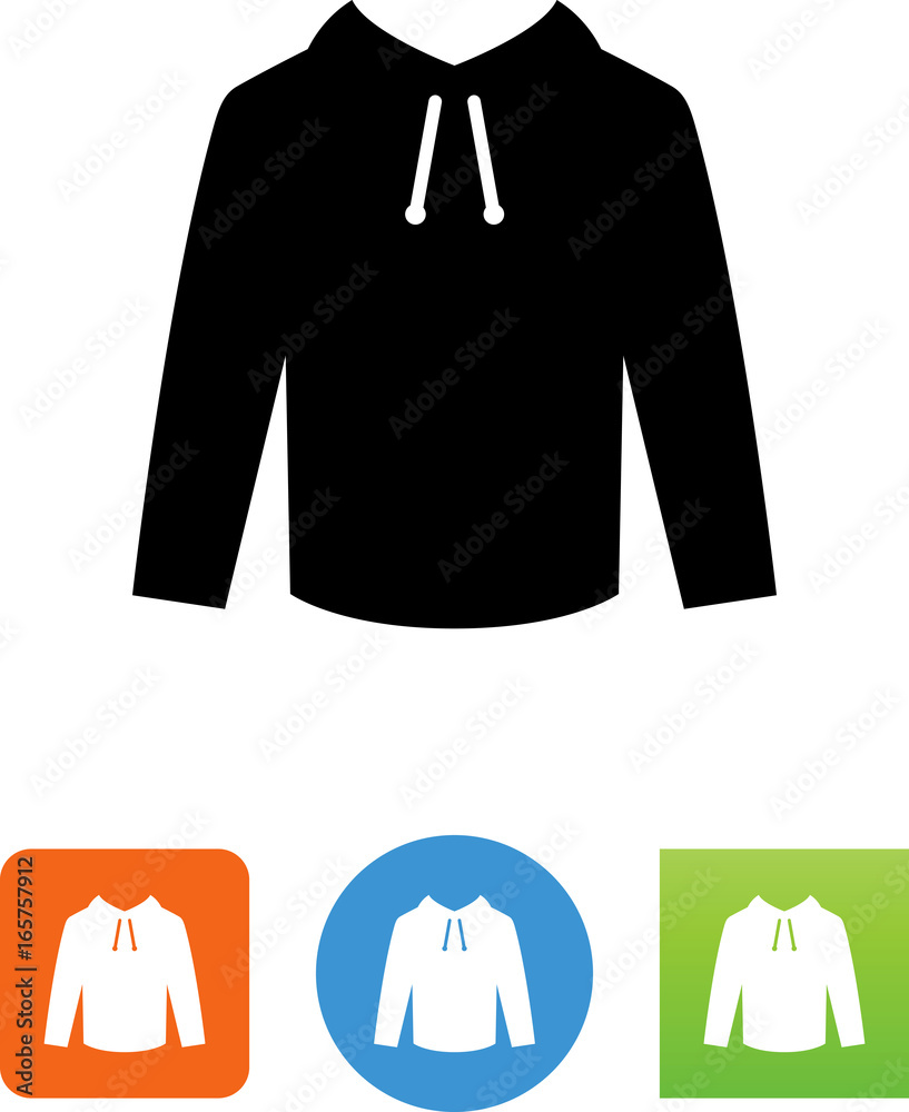 Hoodie Icon - Illustration Hoodie Icon - Illustration
