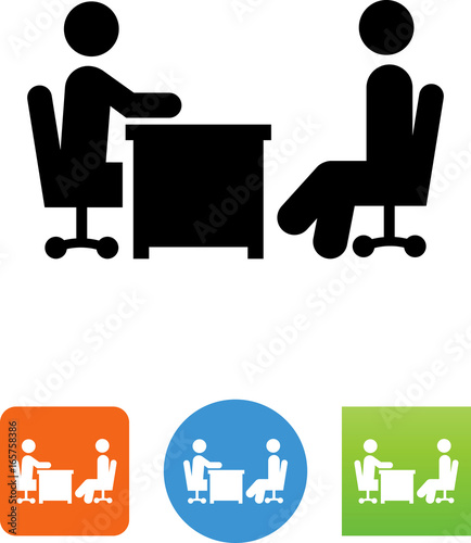 Interview Icon - Illustration